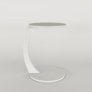Beistelltisch Holeby 56x38cm Weiss