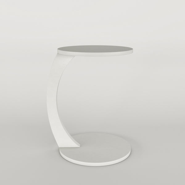 Beistelltisch Holeby 56x38cm Weiss