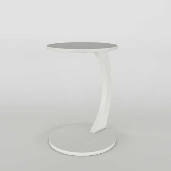 Beistelltisch Holeby 56x38cm Weiss