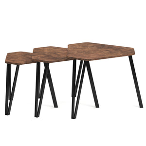 Beistelltisch Vintage BONITA 3-teilig