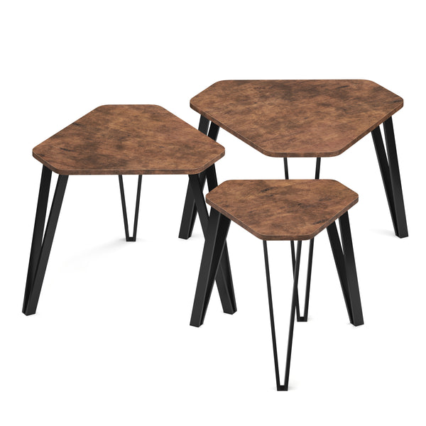 Beistelltisch Vintage BONITA 3-teilig
