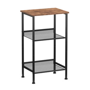 Beistelltisch Vintage BONITA mit 3 Ablagen 38 x 28 x 74 cm