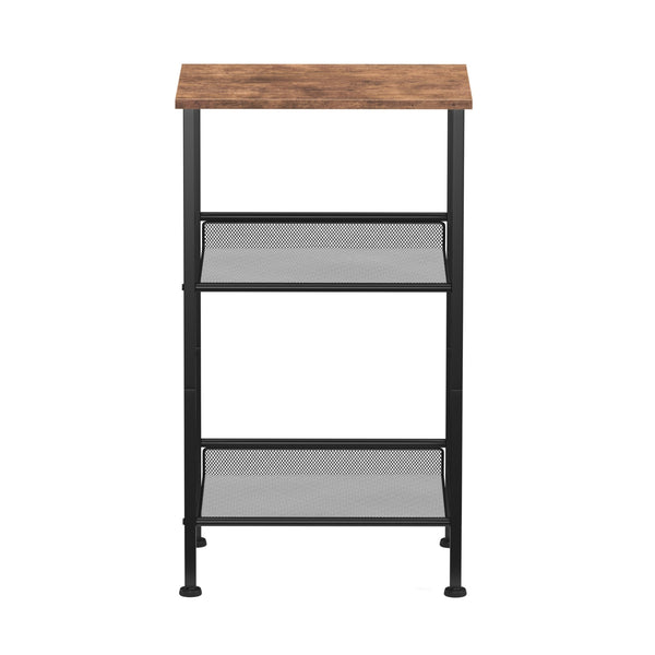 Beistelltisch Vintage BONITA mit 3 Ablagen 38 x 28 x 74 cm