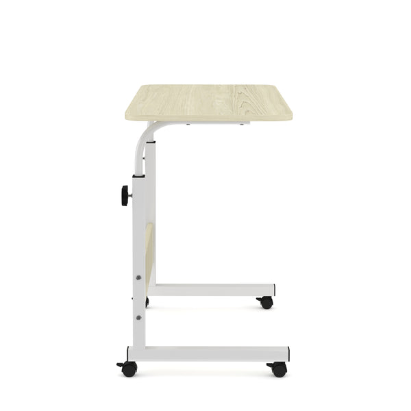 Laptoptisch auf Rollen LALE hellbraun/weiss