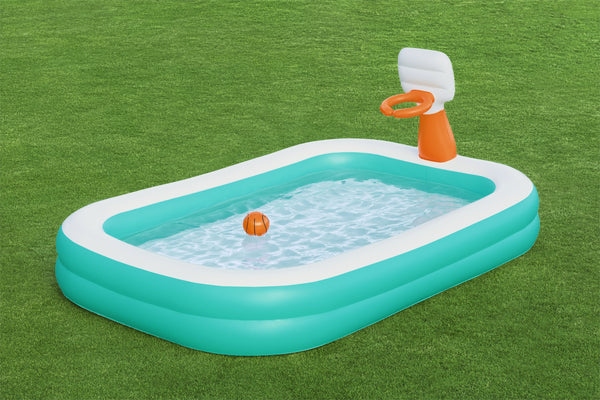 Bestway Kinderpool Dunk'n Splash 251 x 168 x 102 cm