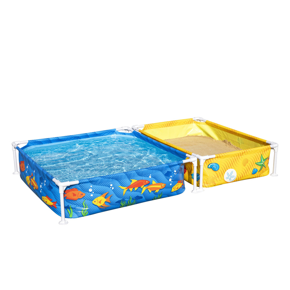 Bestway children's pool with sandpit 213 x 122 x 30 cm