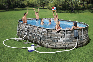 Bestway Pool Komplett-Set 610x366x122cm