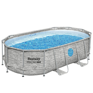 Bestway Swimming Pool Komplett-Set 427 x 250 x 100
