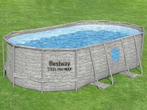 Bestway Swimming Pool Komplett-Set 427 x 250 x 100