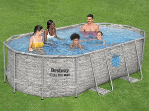 Bestway Swimming Pool Komplett-Set 427 x 250 x 100