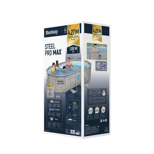 Bestway Swimming Pool Komplett-Set 427 x 250 x 100