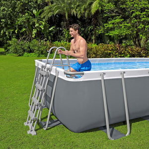 Bestway Swimming Pool Komplett-Set 488 x 244 x 122 cm