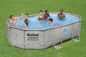 Swimming Pool Komplett-Set 488 x 305 cm