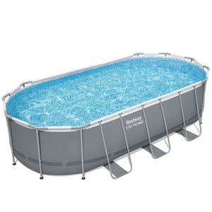 Bestway Pool Komplett-Set grau 549 x 274 x 122 cm