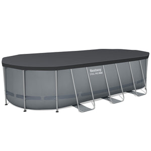 Bestway Pool Komplett-Set grau 549 x 274 x 122 cm