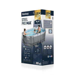 Bestway Swimming Pool Komplett-Set 300 x 200 x 84 cm