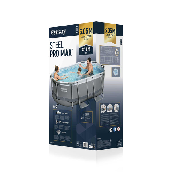 Bestway Swimming Pool Komplett-Set 300 x 200 x 84 cm