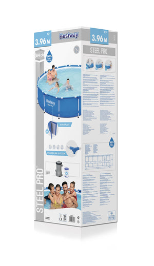 Piscina Bestway con pompa filtro 396 x 84 cm