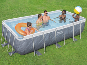 Bestway Swimming Pool Komplett-Set 404 x 201 x 100 cm