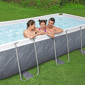 Bestway Swimming Pool Komplett-Set 404 x 201 x 100 cm