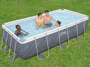 Bestway Swimming Pool Komplett-Set 404 x 201 x 100 cm