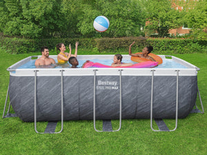 Bestway Swimming Pool Komplett-Set 412 x 201 x 122 cm