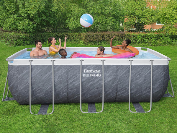 Bestway Swimming Pool Komplett-Set 412 x 201 x 122 cm