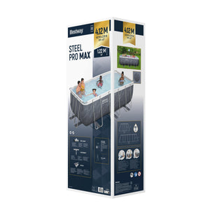 Bestway Swimming Pool Komplett-Set 412 x 201 x 122 cm
