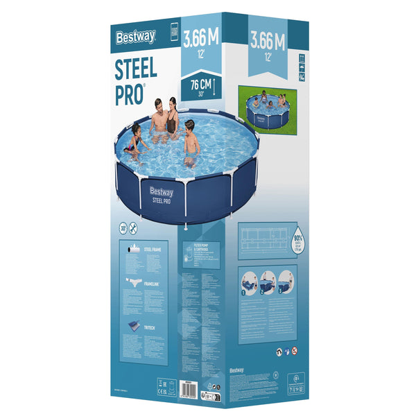 Bestway Pool mit Filterpumpe 366 x 76 cm