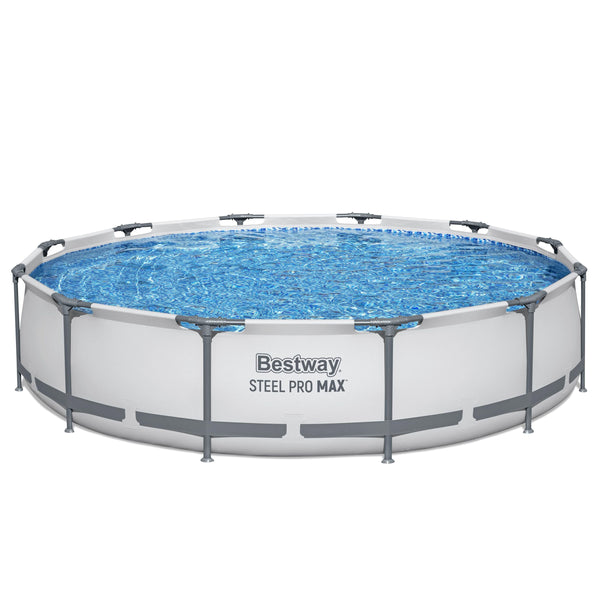 Swimming Pool Set mit Stahlrahmen (366 x 76 cm)
