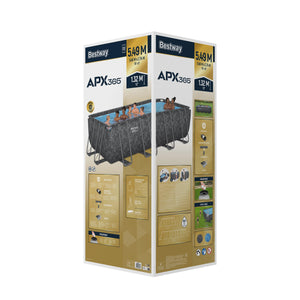Bestway Pool Komplett-Set APX365 549 x 274 x 132 cm
