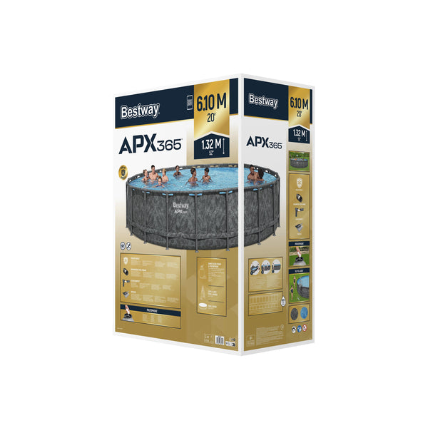 Bestway Pool Komplett-Set APX365 610 x 132 cm