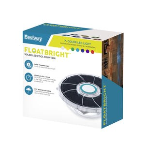 Solar Pool Beleuchtung Floatbright mit Fontäne