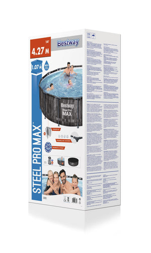 Bestway Swimming Pool Komplett-Set 427 x 107 cm