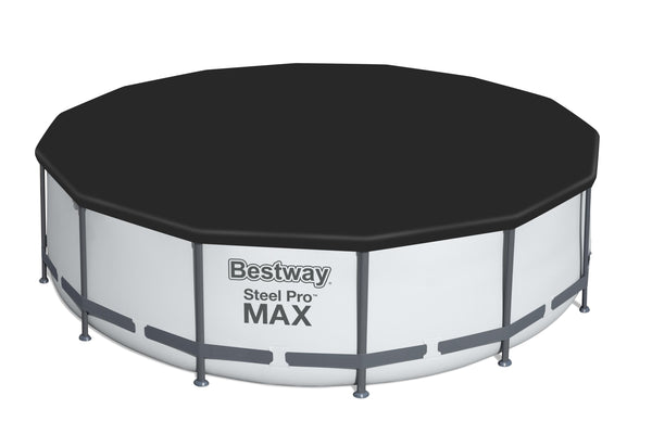 Bestway Pool Komplett-Set hellgrau 427 x 107 cm