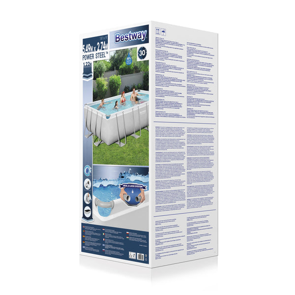 Bestway Swimming Pool Komplett-Set 549 x 274 x 122 cm