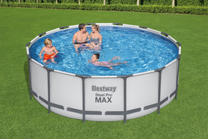 Bestway Swimming Pool Set mit Stahlrahmen 427 x 122 cm