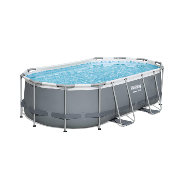 Bestway Swimming Pool Komplett-Set 424 x 250 x 100 cm