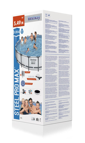 Bestway Pool Komplett-Set 549x122 cm
