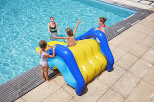 Poolrutsche aufblasbar 247 x 124 x 100 cm