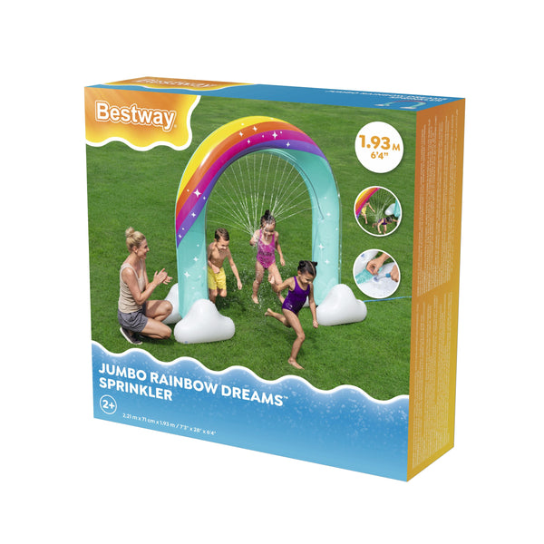Wassersprinkler Jumbo Rainbow Dreams 221 x 71 x 193 cm
