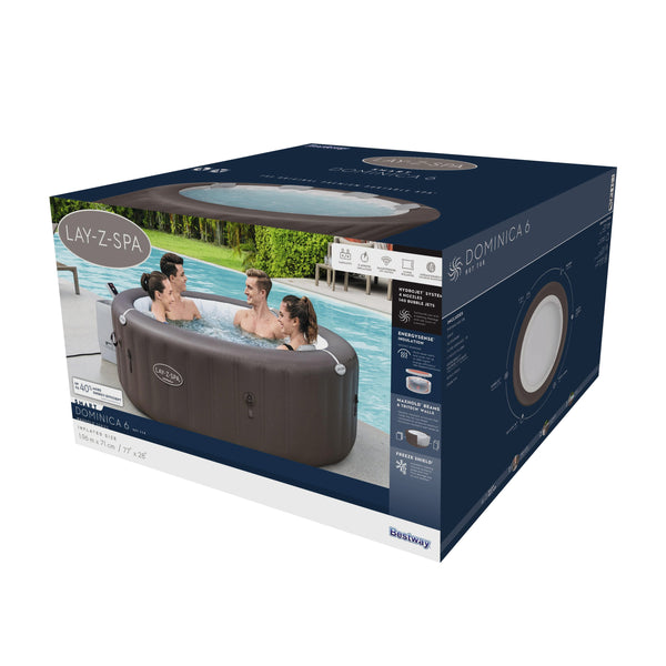 Bestway Whirlpool Lay-Z-Spa DOMINICA HydroJet 6 Personen