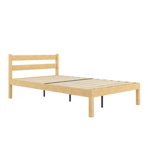 Bambusbett ARBORA 120 x 200 cm natur