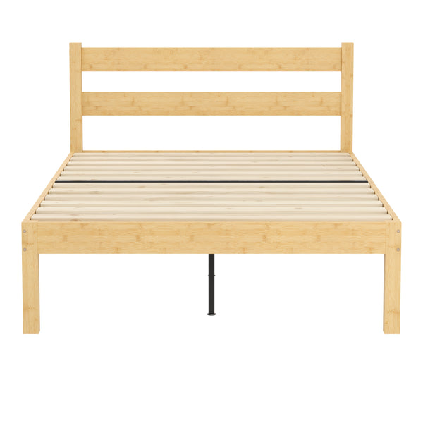 Bambusbett ARBORA 120 x 200 cm natur