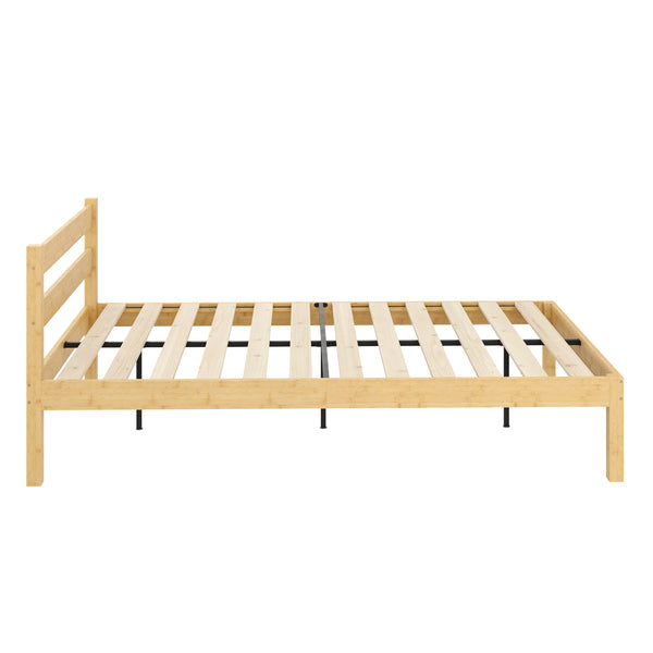 Bambusbett ARBORA 120 x 200 cm natur