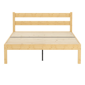 Bambusbett ARBORA 140 x 200 cm natur