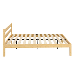 Bambusbett ARBORA 140 x 200 cm natur