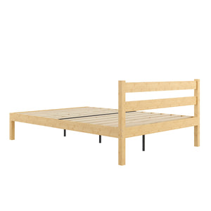 Bambusbett ARBORA 140 x 200 cm natur