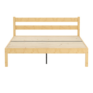 Bambusbett ARBORA 160 x 200 cm natur