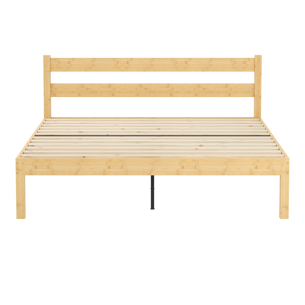 Bambusbett ARBORA 160 x 200 cm natur